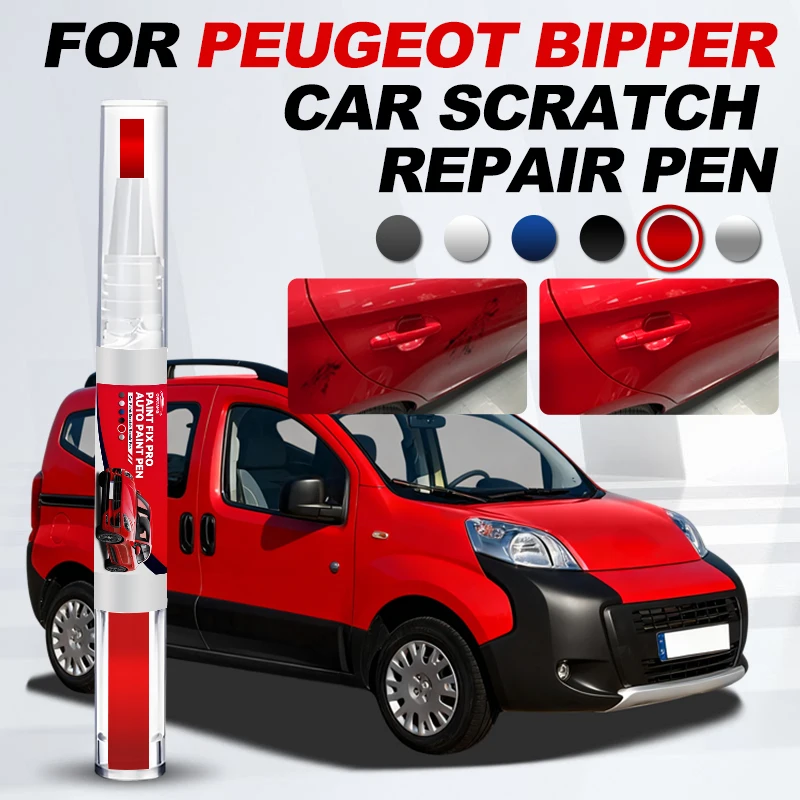 

Ручка-корректор OPRTAMG для ремонта лакокрасочного покрытия Peugeot Bipper, средство для удаления царапин, аксессуары для авто, черный, белый, красный, синий