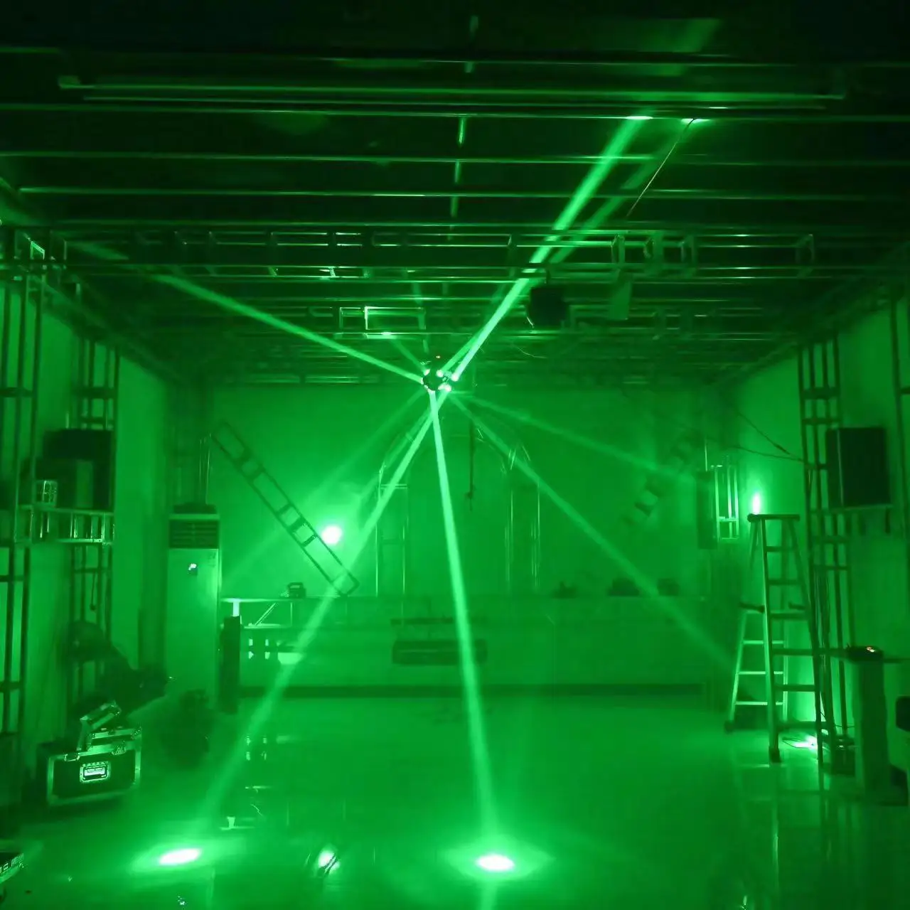 Imagem -03 - Luz Laser com Cabeça Móvel para dj Party Rotação Infinita Braço 12x10w Rgbw 4in Led Dmx512 Recomendado para Festa 2023 Novo