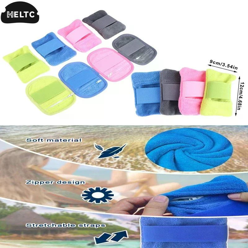 Outdoor Beach Sand Removal Bag Wipe Off Velvet Sand Body Cleaner Soft Sand Removal Beach Holiday Camping Remove Dust Towel