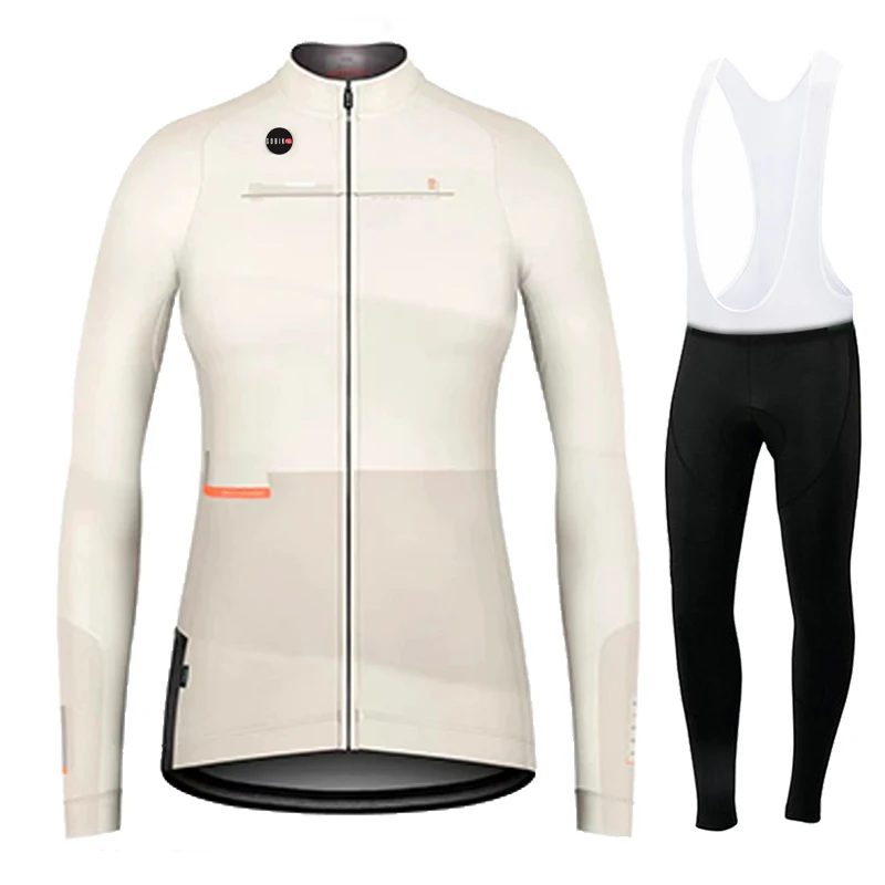 Long Sleeve Cycling Jersey Set for Women, Anti-UV Breathable Clothing, Mountain and Road Bike, Summer