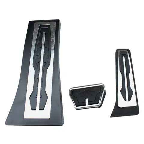 BMW 1 2 3 4 5 6 7 시리즈 GT X3 X4 X5 X6 Z4 F10 F15 F30 F31 F34 G30 AT 가스 연료 브레이크 발판 페달 플레이트 패드 액세서리