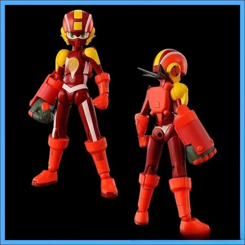

Bandai in Stock Megaman Megaman Shokugan Boys Girls Action Figures Collectible Models Toys Figure Model Collection Toy Gift