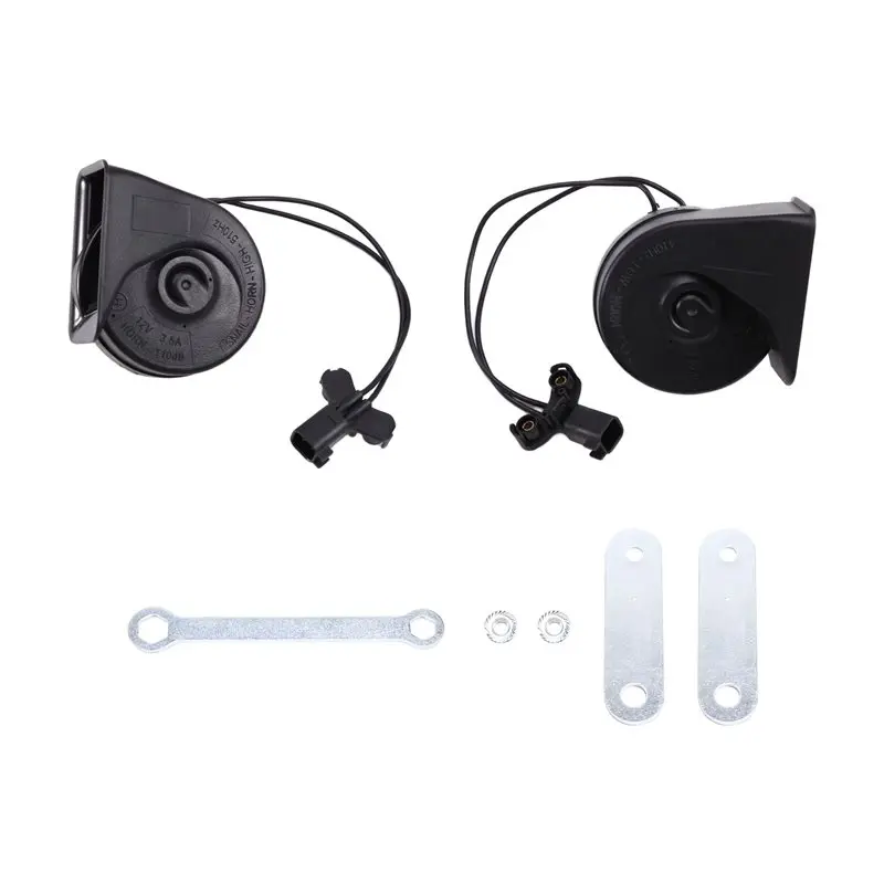 

A73X-Car Horn Kit For Dodge Ram 1500 2500 3500 2009-2025 High Low Tone Snail Loud Horn
