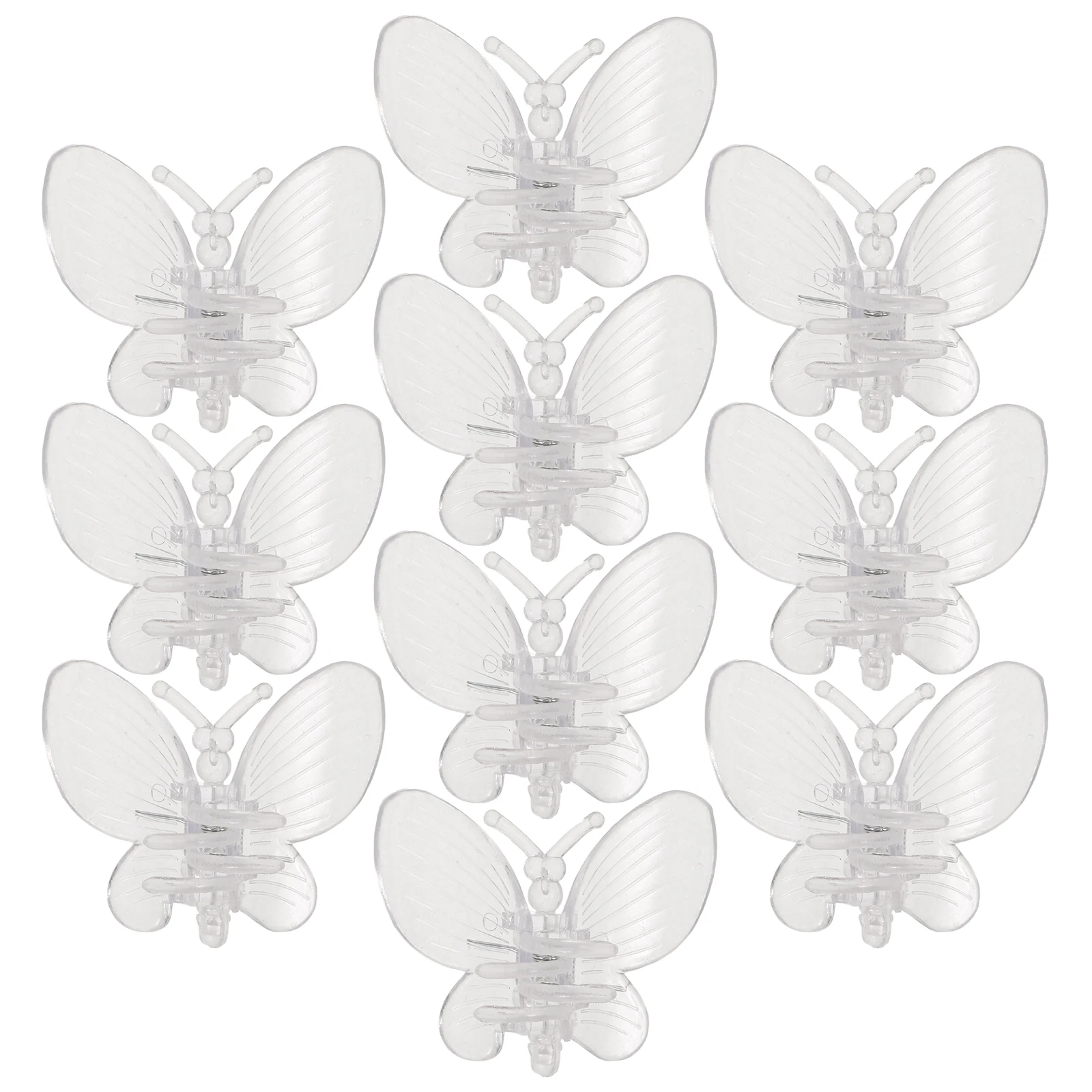 

Orchid Fixing Rod Plant Support Clips Vine Climbing Stakes Garden Supplies Transparent Stem Clamps Flower Holder Tools