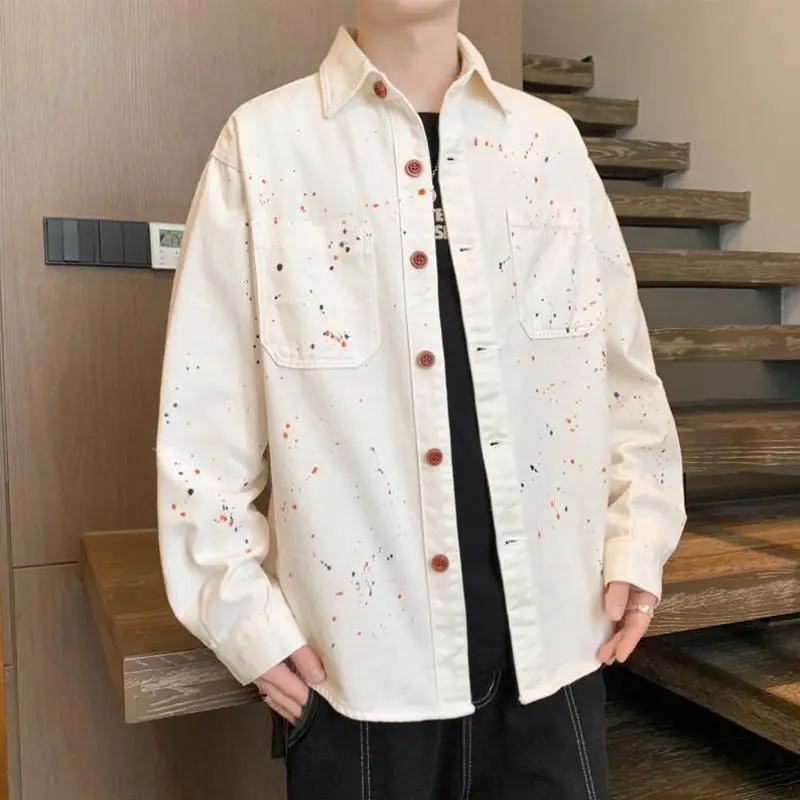 

Men's New Cross-Border Jaets Coats Sle Waist-Cinching ort Length V-Ne Seven-Quarter Sve Other Material