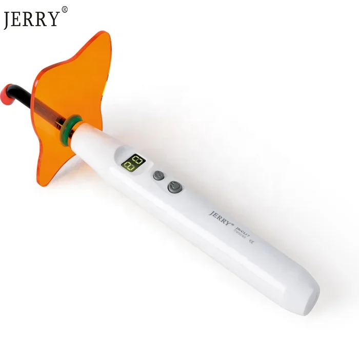 Factory price wireless USB charging rechargeable d ental curing light  with 2 years warranty