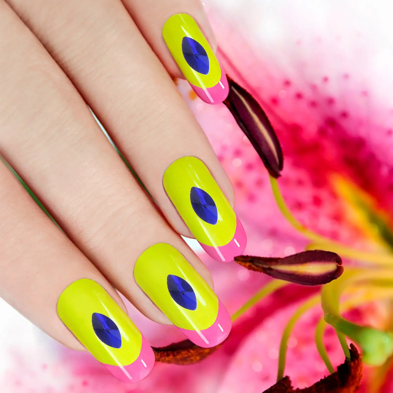 

1 коробка стеклянных стразов с плоским дном для маникюра, декора ногтей, DIY-изделий, украшения лица и тела, сценического макияжа, поделок, чехлов для телефонов