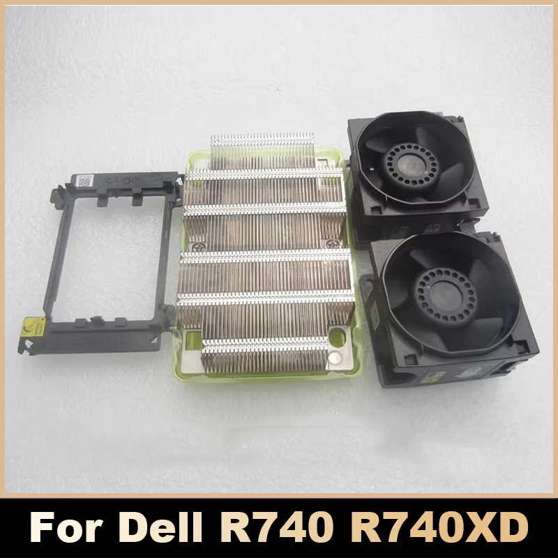 New Original For DELL Poweredge R740 R740XD Server Heatsink 0C6R9H C6R9H Cooling Fan 0N5T36 N5T36 Cooler Fan Radiator CN-0C6R9H