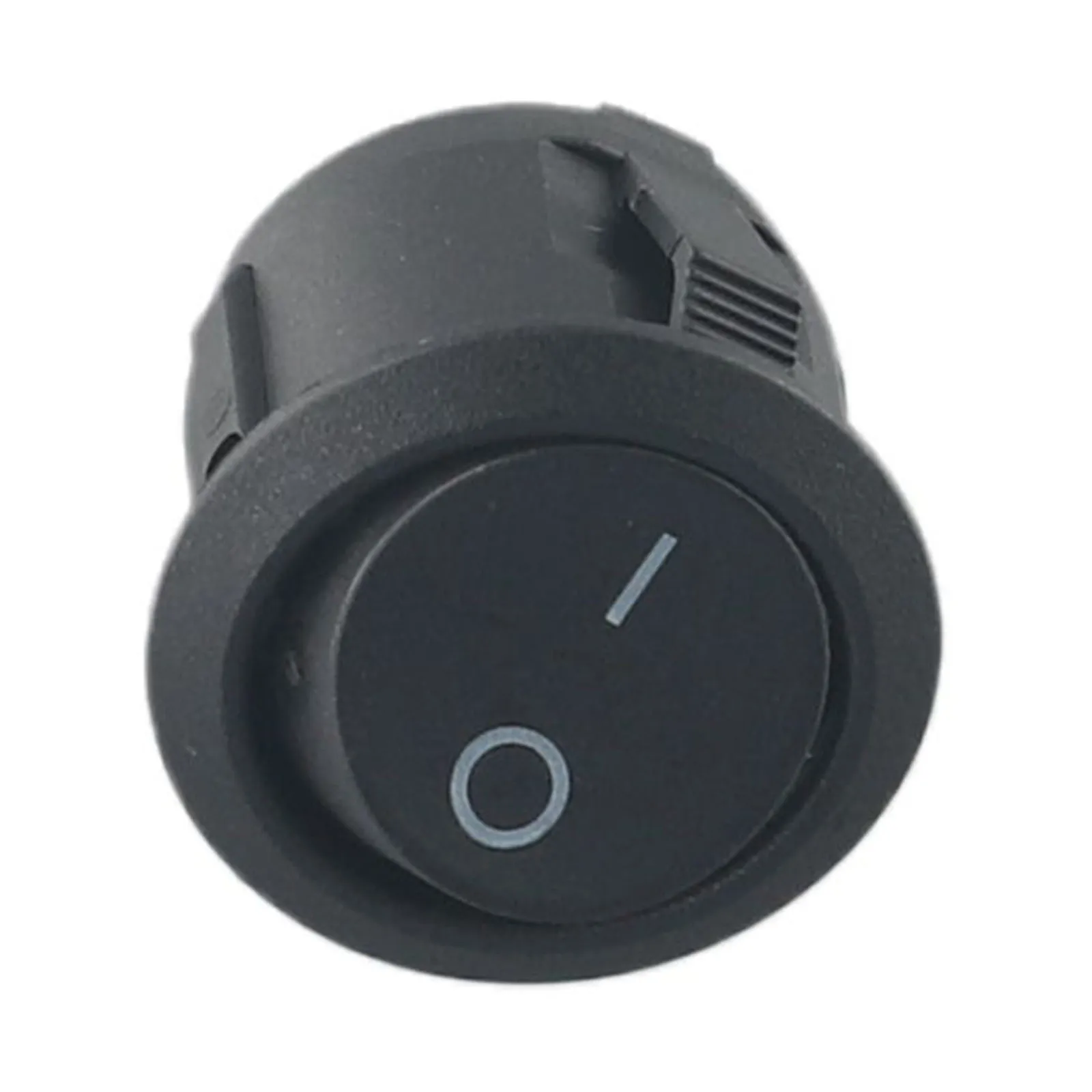 10PCS 12V SPST Rocker Switch 2 Pin ON OFF Round 23mm for Camper Van For Motorhome For Caravan Boat Use with 6A 250V Rating