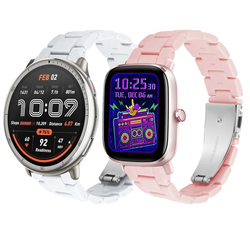 

For Amazfit Active 2/GTR 42mm/GTS 4 Mini/3/2E Sport strap Bracelet Watchband Strap For Amazfit Bip 5/GTR 2 47/4 3 Pro Watchbands