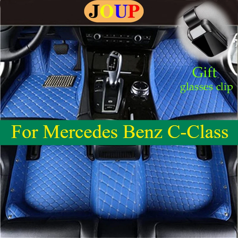 

For Mercedes Benz C-Class Car Floor Mats Custom All Weather Waterproof Carpets Covers Left /Right Hand Drive
