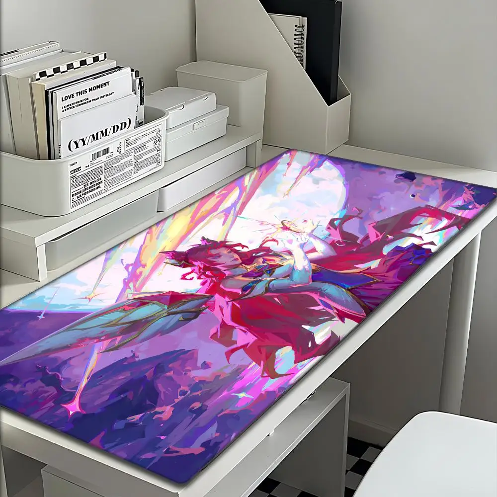 

League of Legends Kaisa Large Mouse Pad Gaming Mousepad PC Gamer Computer Office Mouse Mat Keyboard Mat Desk Pad Laptop Mausepad