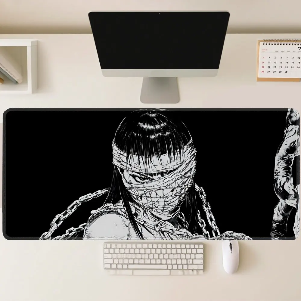 

Extended Mouse Pad Modern Desk Mat Smooth Cloth Surface Natural Rubber Base for Computer PC Laptop Keyboard Work Office Desk Pad