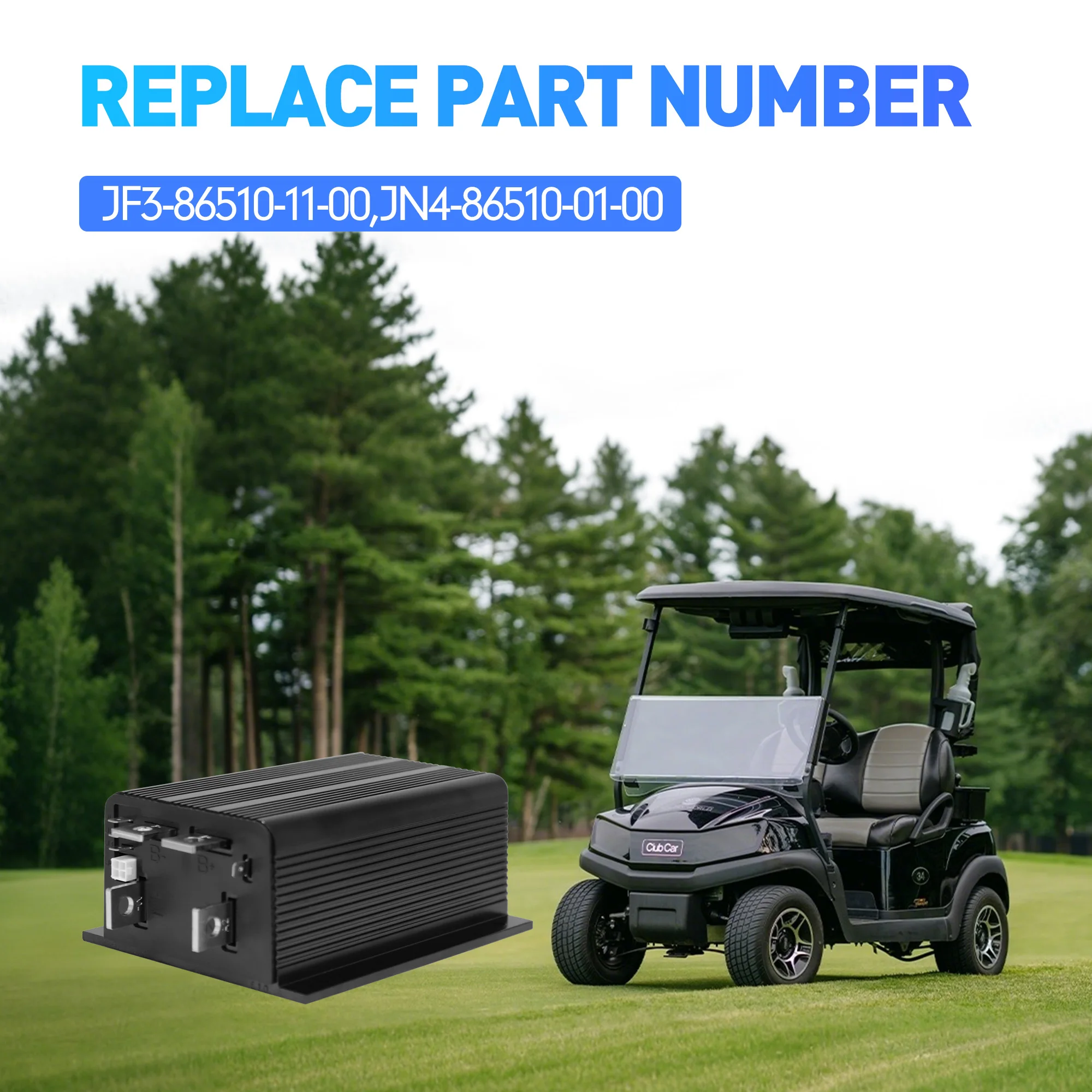 

For Golf Cart 1205M-5601 1205M5603 48V 500A 0-5kΩ DC Motor Controller P125M-5603