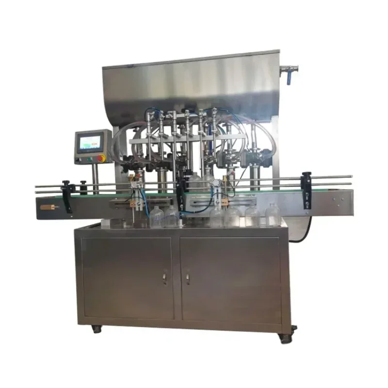 6 heads 5-5000ml  Automatic bottle filling machine/ bottle liquid and paste filling machine/ oil liquid Filling Machines