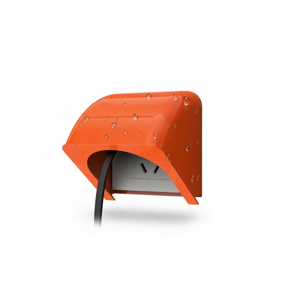 Outdoor Electrical Switch Waterproof Box Protective Cover Rainproof Shield For Power Plug Socket Charging Station
