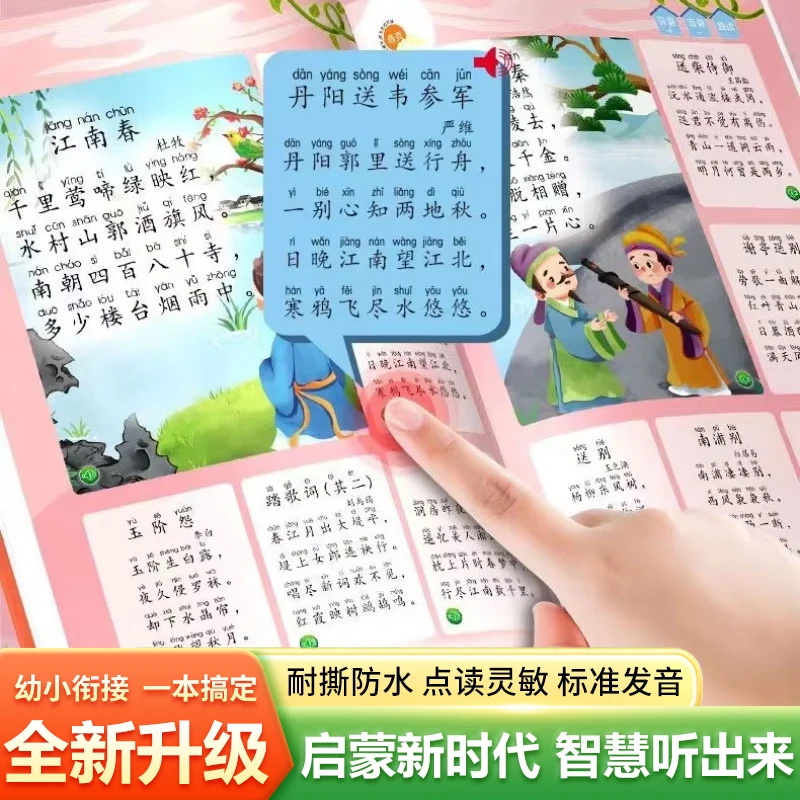 Language, Pinyin & Literacy Early Education Enlightenment Audiobook, Learning English Words, Children's Cognitive Books