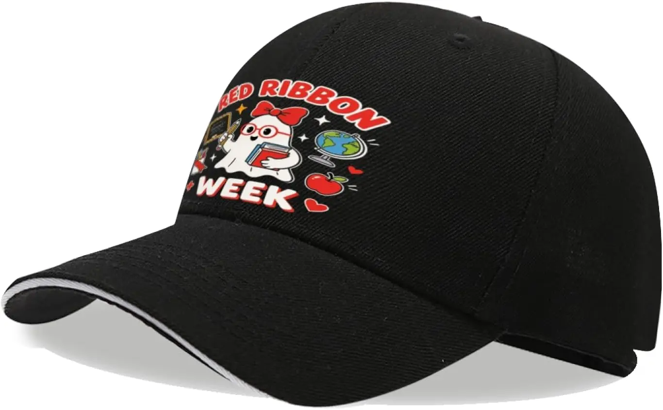 Red Ribbon Week Sandwich Baseball Cap