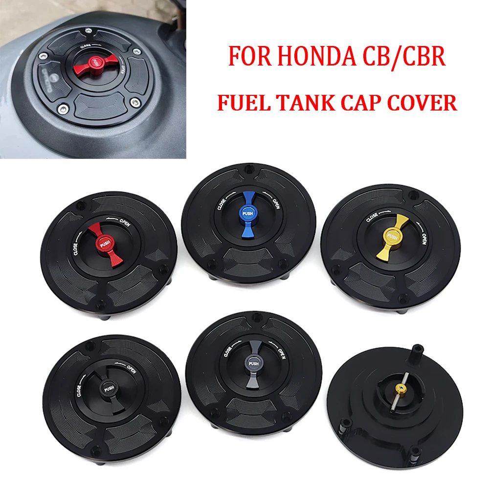 

High Quality Motorcycle CNC Gas Fuel Tank Cap Cover Premium Accessories For HONDA CBR600RR CBR1000RR/Fireblade CBR 600RR 1000RR
