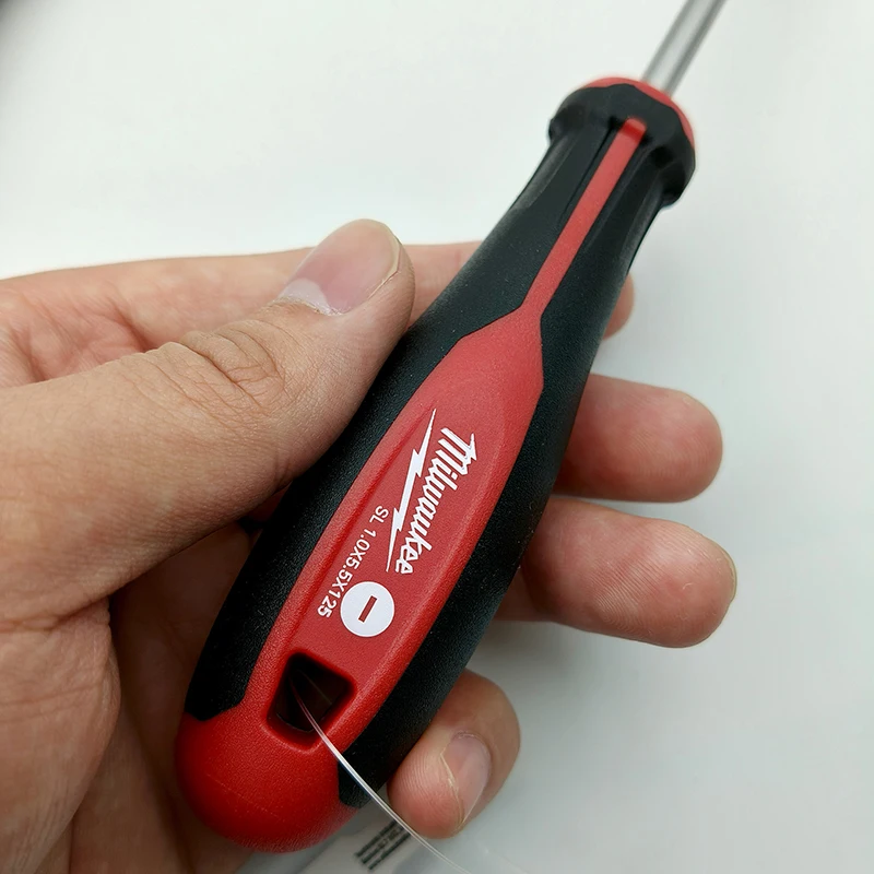 ميلووكي مفك مشقوق SL1.0 * 5.5 * 125 / SL1.2 * 6.5 * 125 / SL1.2 * 8 * 150 أداة يدوية عالية الصلابة 4932471779 4932471781 4932471782