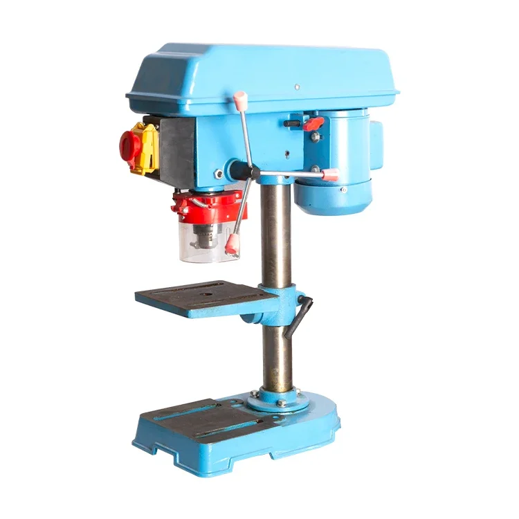 5 Speed Drill Press with Worklight Benchtop Drill Machine with Drill Vise and Bit Set