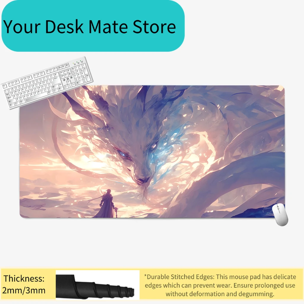 Anime pattern oversized gaming mouse pad Multi-model rubber non-slip desk mat Laptop protective pads PC peripherals expansion