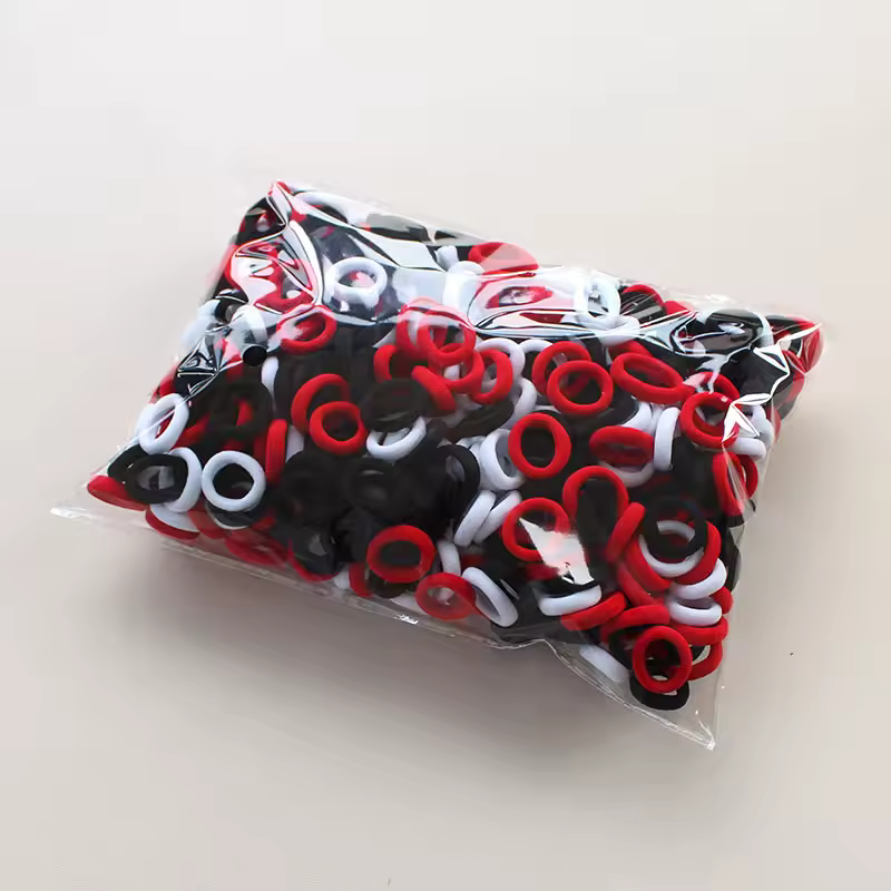 100/300/500Pcs Hair Bands for Children Colorful Nylon Scrunchie Hair Ties Rubber Band Kids Elastic Leagues Girl Hair Accessories - Image 11
