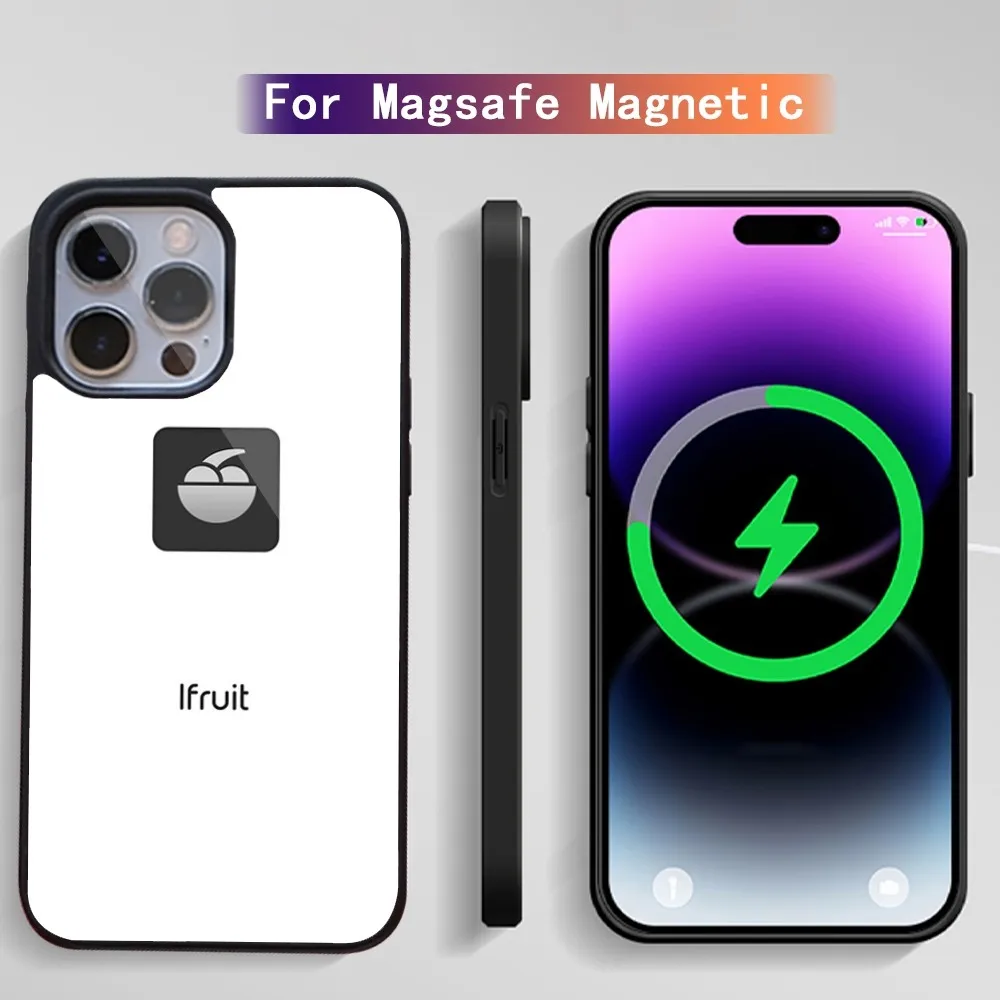 حافظة هاتف IFruit من GTA 5 لهاتف iPhone 15 14 13 12 11 Plus Pro Max Magsafe شحن لاسلكي مغناطيسي
