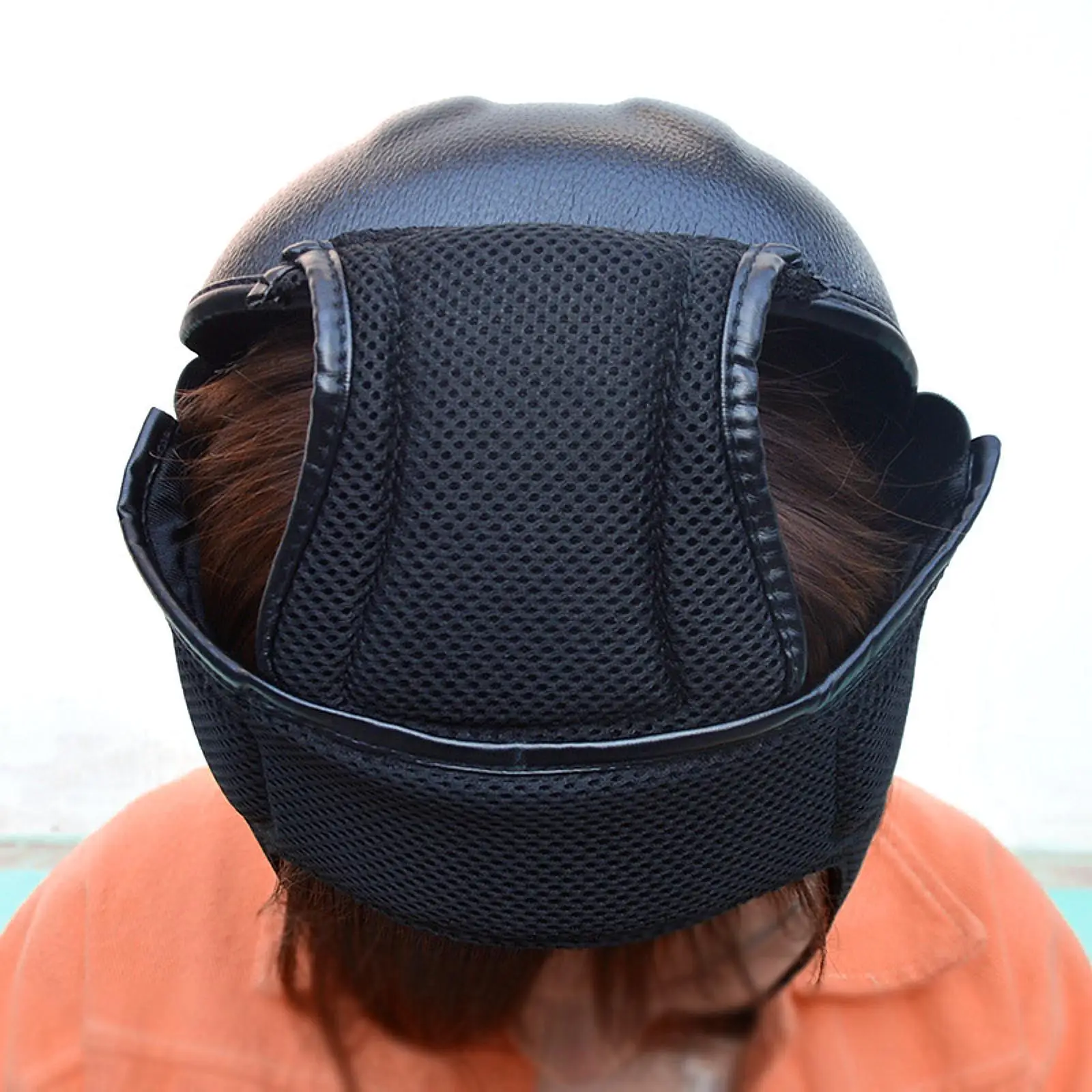 Boxing Headgear, Protection Lightweight Portable Breathable Kickboxing Head Gear for Muay Thai Wrestling Soccer Grappling