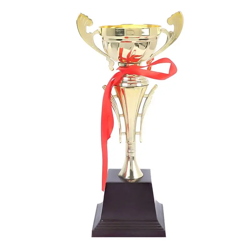 RTENTE-12.6Inch Gold Trophy Cup For Sports Meeting Competitions Soccer Winner Team Awards And Competition Parties Favors
