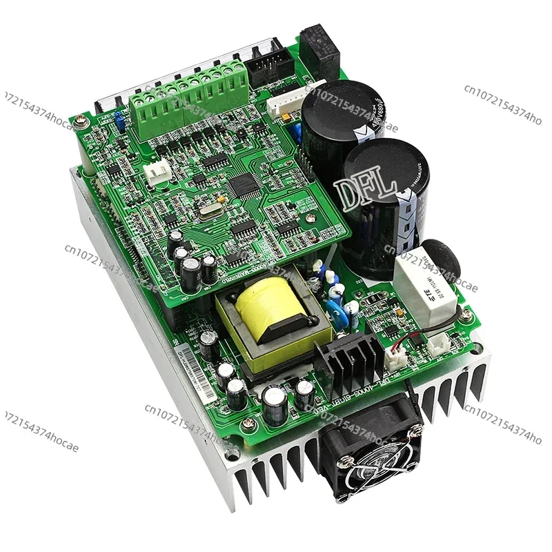 380V input 380V/2.2KW frequency converter, three-phase frequency converter board bare metal universal frequency converter