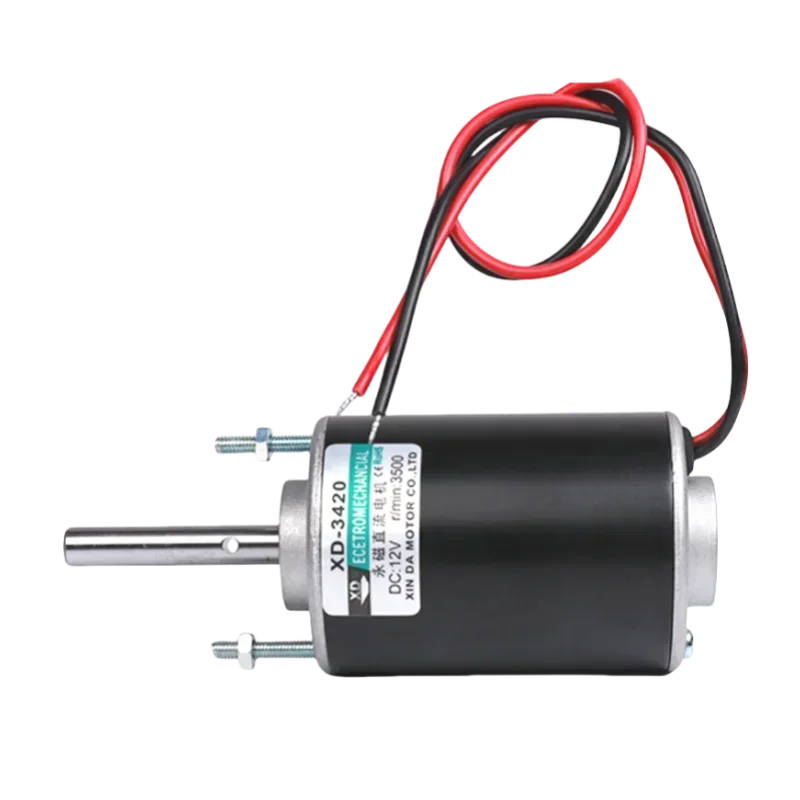 XD-3420 24V 7000 RPM High Speed Motor,30W Miniature Motor,DC Speed Regulating Motor 12V 3500RPM Permanent Magnet DC Motor