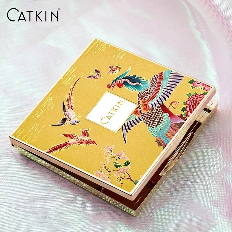 CATKIN Dreamworld Eyeshadow Palette Makeup, Matte Shimmer 9 สี, เม็ดสีสูง, เนื้อครีม Natural Bronze Neutral