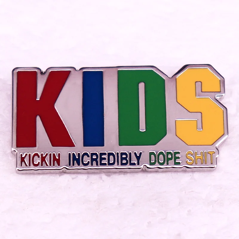 American Rapper Kids Mixtape Music Enamel Pin Badge Brooch Jewelry