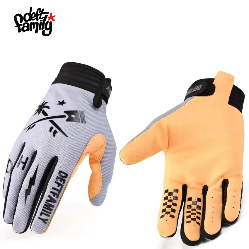 Moto Touch Screen wihte Black Motocross Gloves Riding Bike Gloves MX MTB Racing Sports Cycling Dirt Bike Glove