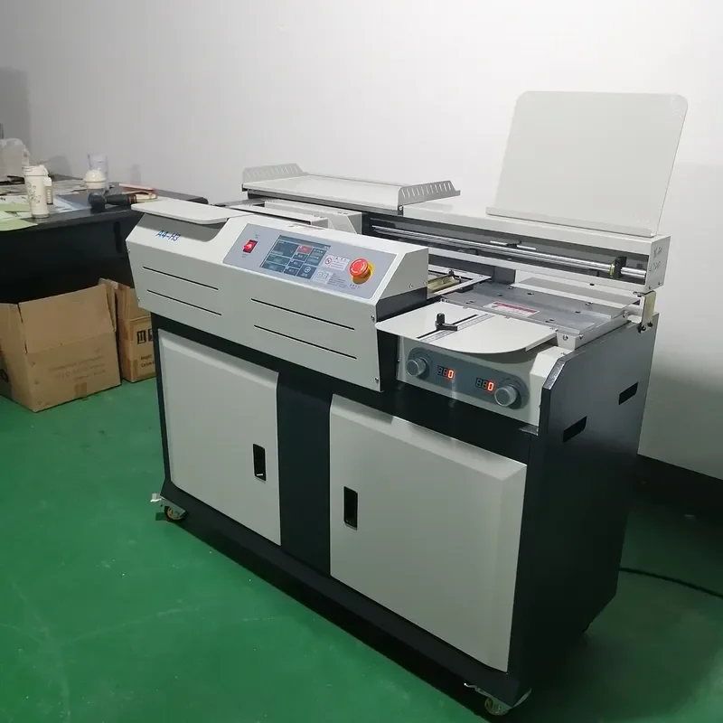 A4 Fully Automatic Hot Glue Binding Machine for Books New Condition With Motor and Pump Core Components Perfect Book Binder