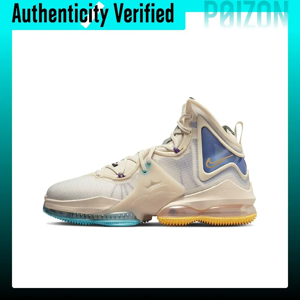 Nike Lebron 19 LeBron 19 Minneapolis Lakers Comfortable Round Toe Textile, TPU, Leather DC9339-200