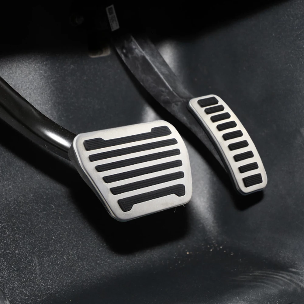 Edelstahl-Auto-Gas-Bremspedalabdeckung für Land Rover Discovery 5 2014–2020 Defender 110 2020 Range Rover Vogue 2013–2020 – Detail 11