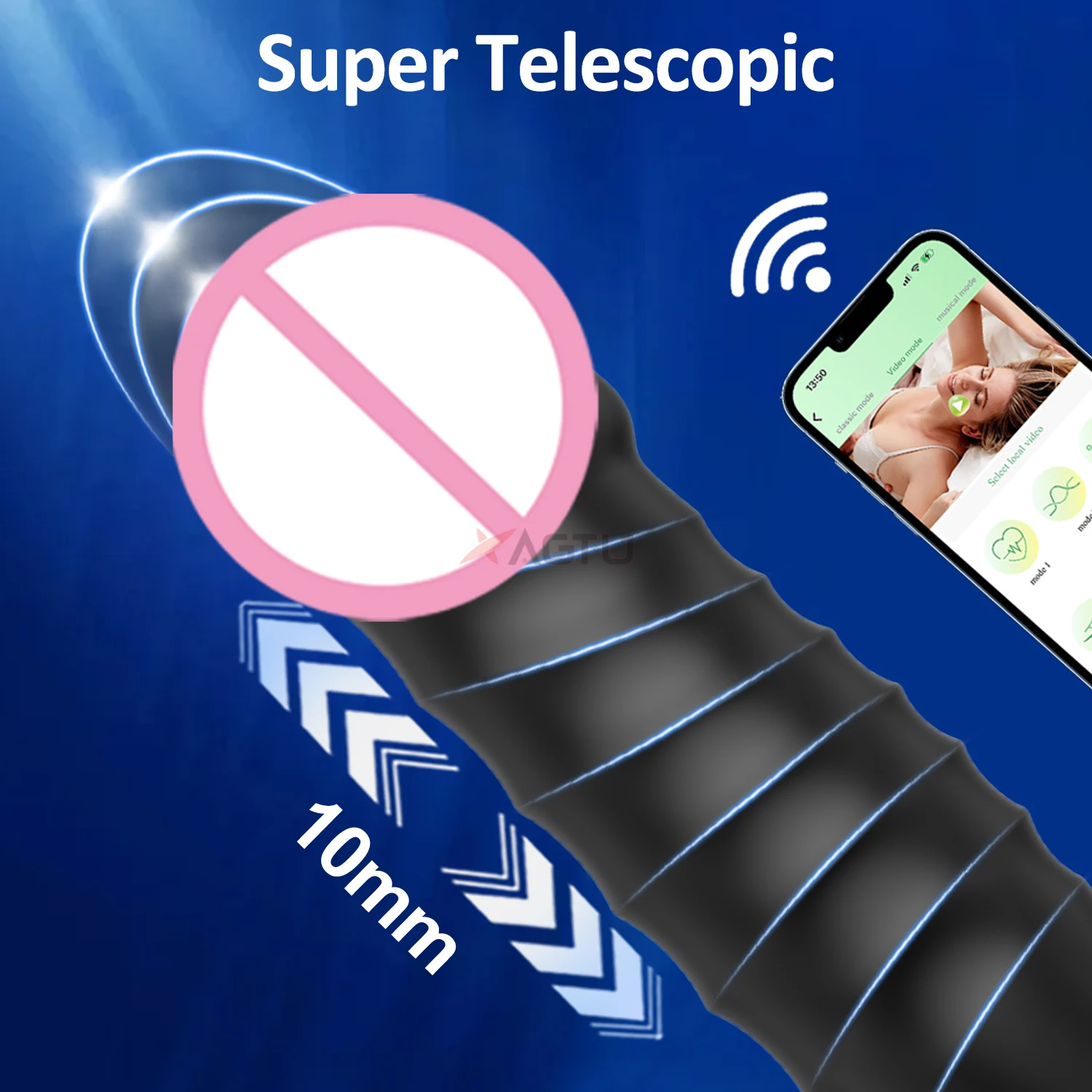 APP التحكم التوجه المكونات الشرج هزاز ذكر جهاز تدليك للبروستاتا تلسكوبي تهتز بعقب ألعاب جنسية للنساء الرجال