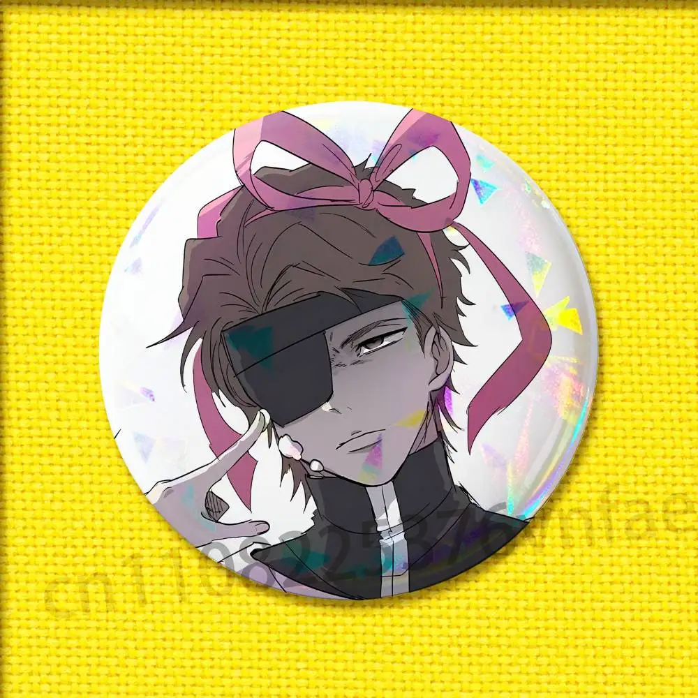 

Badge For 32mm 58mm 75mm Ornament Round Pin Brooch Insignia Case Collectibles S-Sousuke Aizen Cover