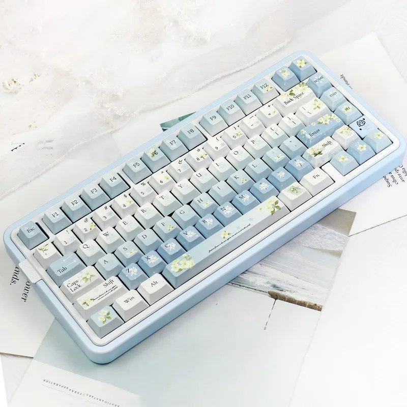 Customized aluminum tuo tuo mechanical keyboard full key hot swap