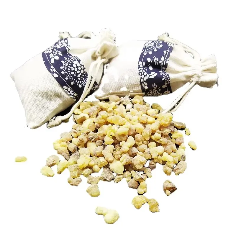 Frankincense 50g/100g Incense Cones In Ethnic Bag Brock National Tears Gum Tree Resin for Medicine Burned for Aromatic
