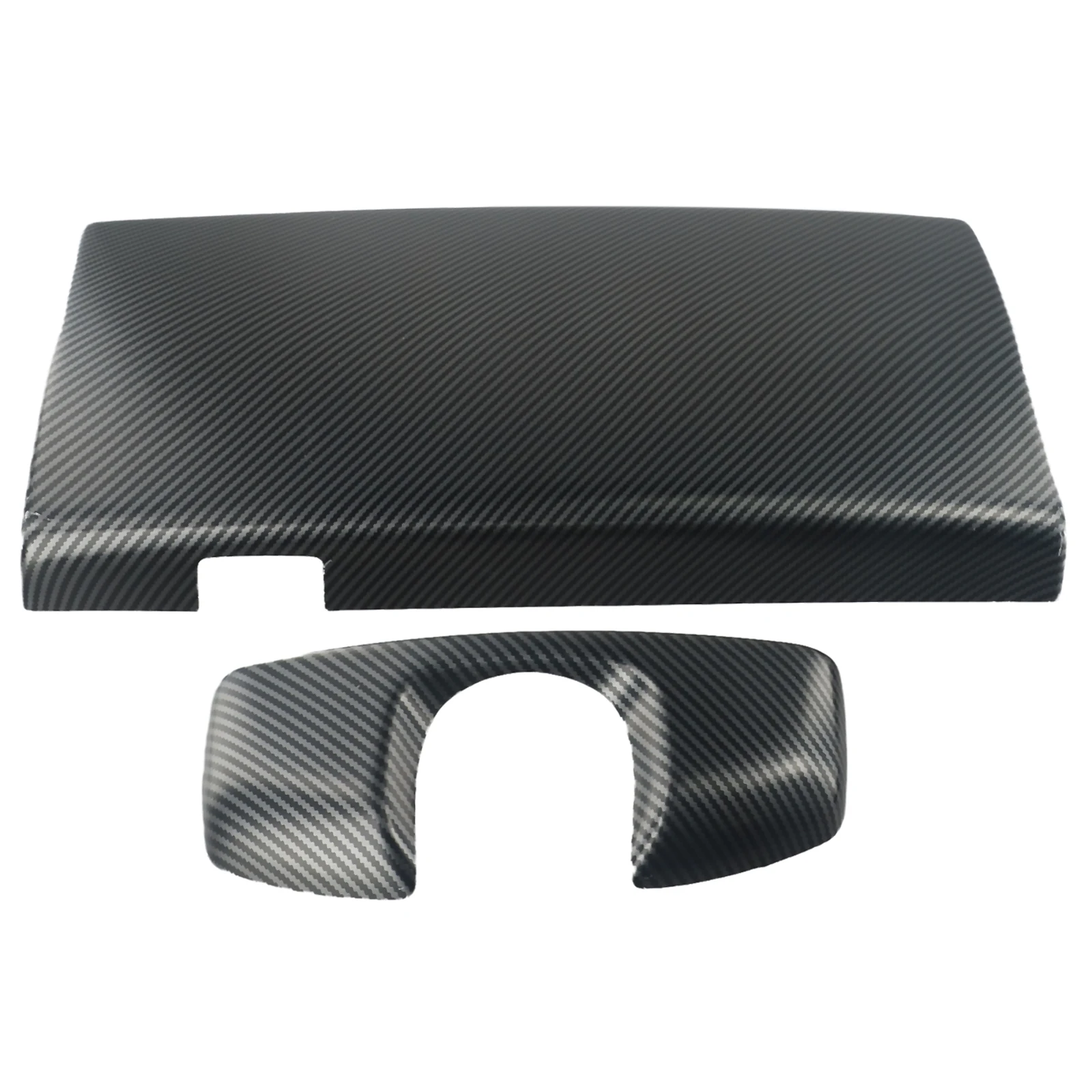 

Для Mercedes S Class W221 2008 2012 3 шт. подлокотник из углеродного волокна, накладки из АБС-пластика, улучшения интерьера