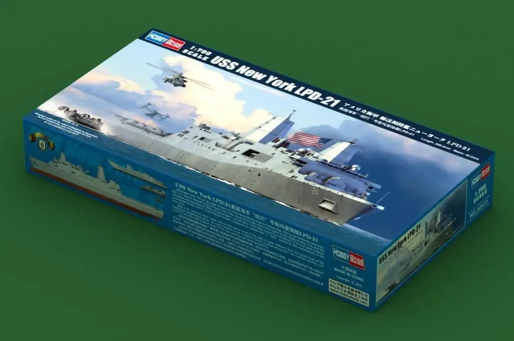 

Комплект модели HobbyBoss 83415 1/700 Пластик USS New York LPD-21