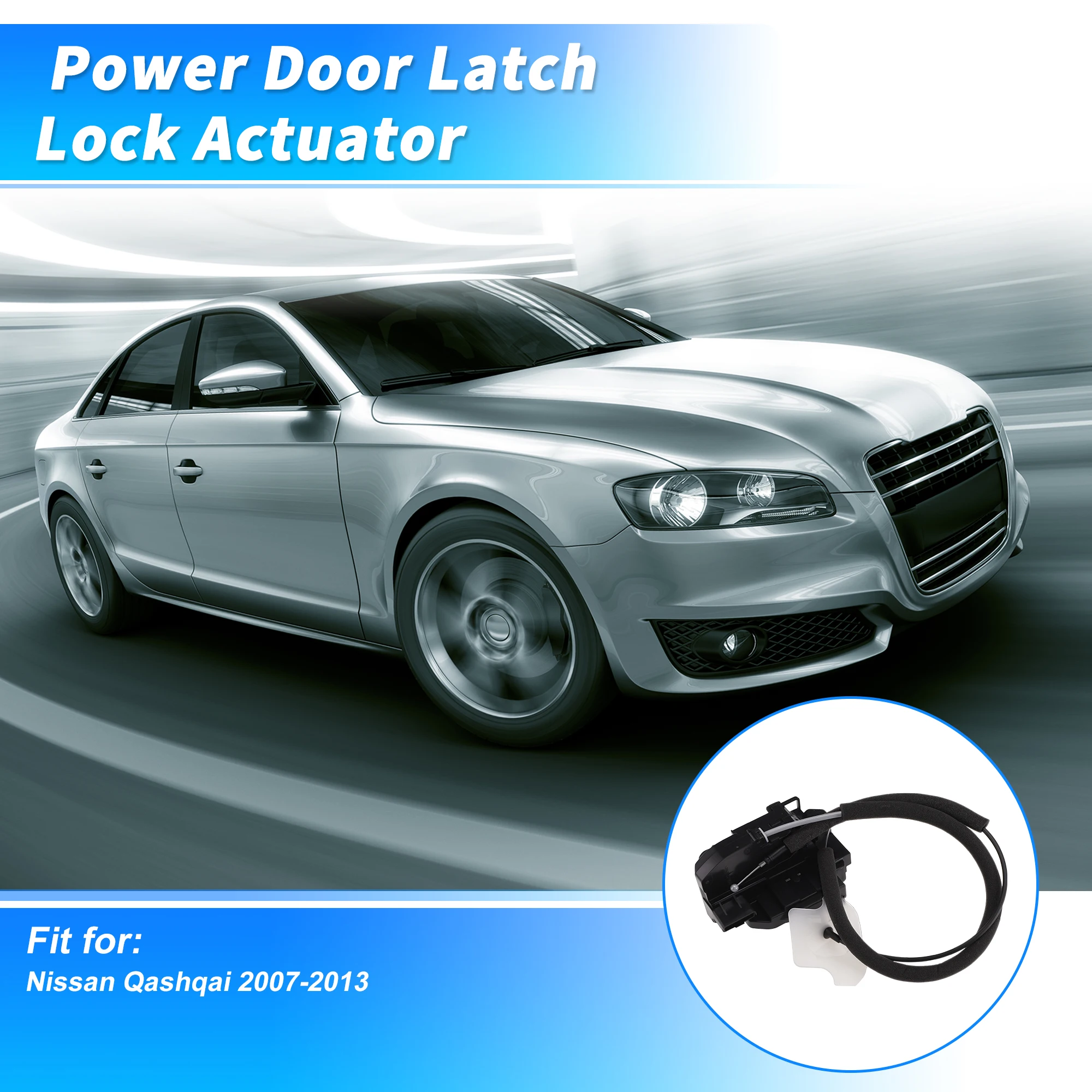 UXCELL 80500EY11D Front Left Power Door Lock Actuator for Nissan Qashqai 2007-2013