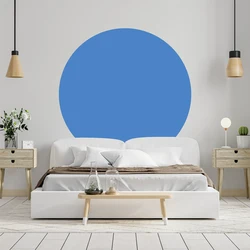 Circle Removable Wall Decal, Geometric Wall Art, Boho Wall Decal, Boho Nursery, Headboard Decal  sticker F-145