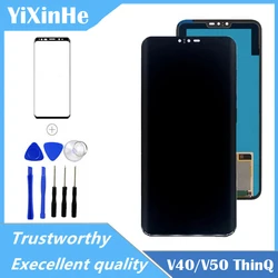 tested  LCD For LG V50 V40 ThinQ LCD Display Touch Screen Digitizer Assembly Replacement For LG V400 LM-V500 V500N V500EM LCD