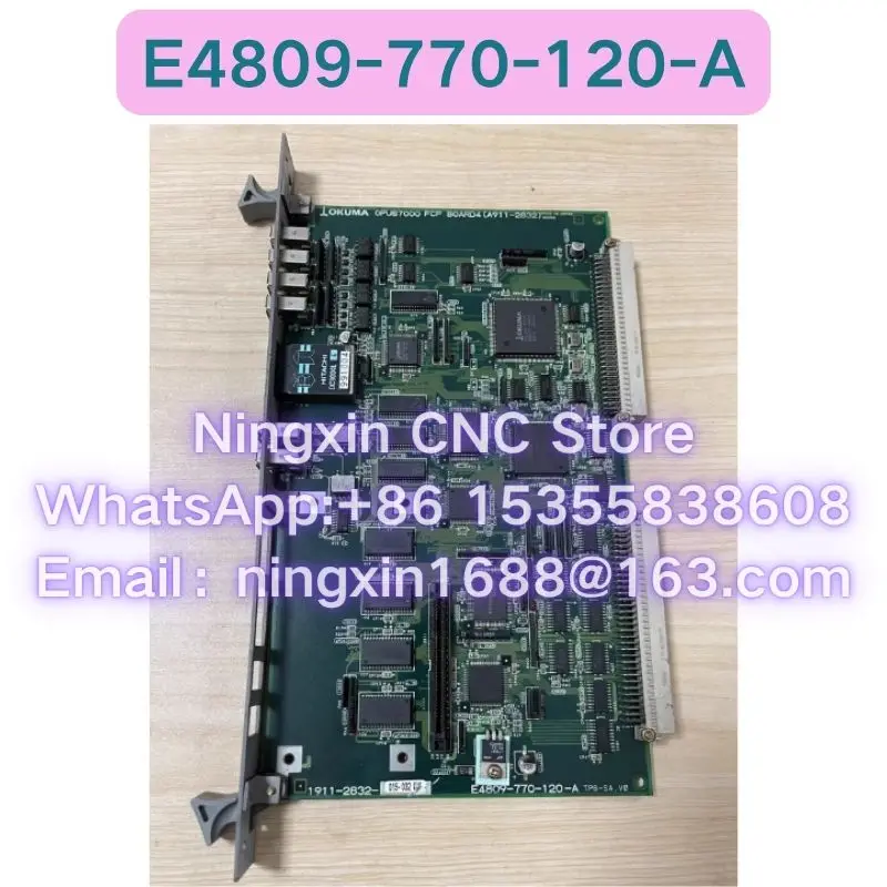 

Second-hand FCP BOARD4 A911-2832 E4809-770-120-A circuit board Functional test OK Fast delivery