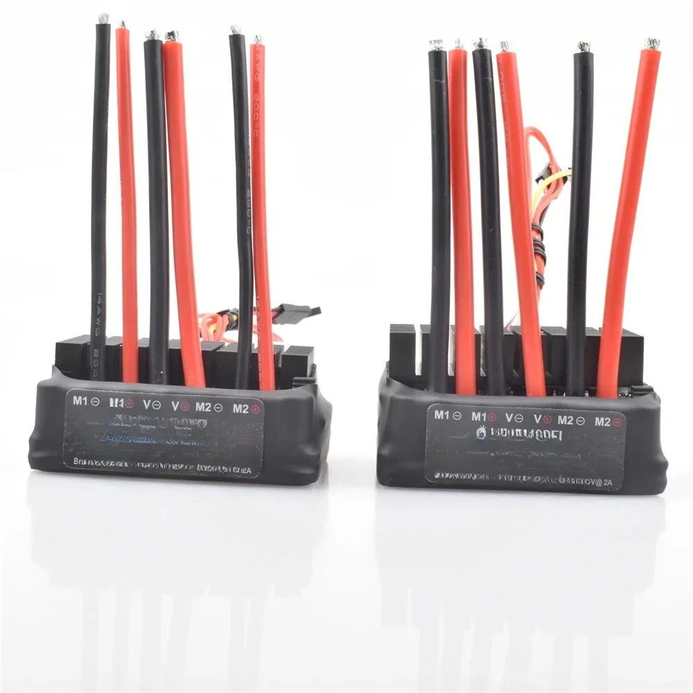 60A/120A Dual Way Bidirectional Brushed ESC10V-32V battery SpeedControl For Rc Model Boat/tank/Car 550775/795 Brushed Motor Part
