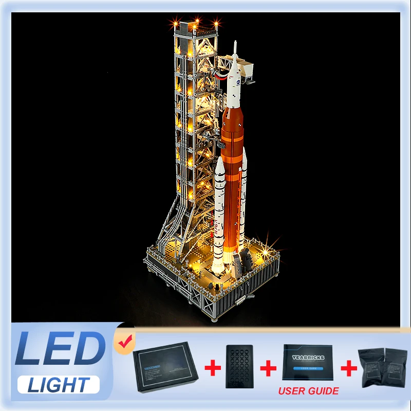 

DIY LED Light Kit For LEGO 10341 NASA Artemis Space Launch System (Only LED Light,Without Blocks Model)